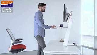 QuickStand   Ayarlanabilir iş istasyonu | ofis ergonomi ürünler, ergonomik ofis düzeni