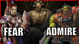 What Is Each Faction's Opinion of the God Emperor Of Mankind? | Warhammer 40k Lore