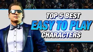 Mortal Kombat 11: Top 5 EASIEST Characters To Play!