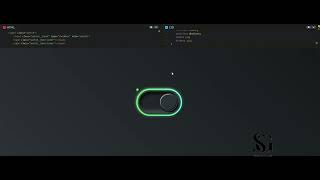 "Create a GLOWING Neon Toggle Switch with Pure CSS (No JavaScript!) | UI Design Tutorial"