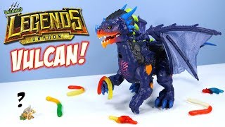 Untamed LEGENDS Dragon Toy Vulcan Flapping Glowing Roar! Review