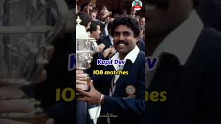 Most Matches as a Captain for 🇮🇳 || #shorts #cricket #trending #cricbuzz #viral