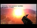 BIGGEST EXPLOSIONS | Garry's Mod