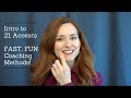 Fast, Fun and Effective Accent Coaching ~ Amy Walker | 21 Accents