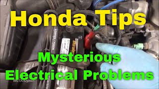 Honda Tips: Mysterious Electrical Problems