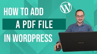 How to add PDF to Wordpress Tutorial