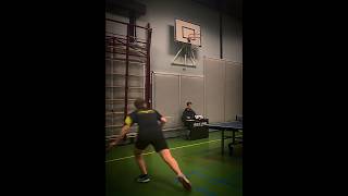 Extreme Rally😱 #tabletennis #pingpong #forehand #backhand #shorts