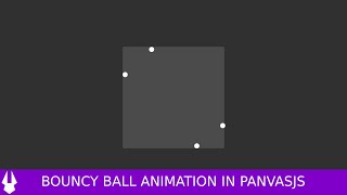 Bouncy Ball Animation on HTML Canvas Using PanvasJS