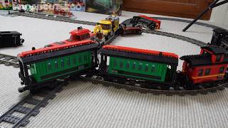 LEGO Train Crash 2 EMU Green Wagon BNSF