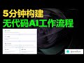 融合了AI工具的自動化流程平台questflow，無代碼配置工作流，自動完成你的工作任務