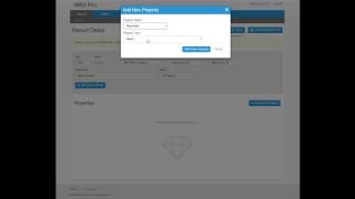 Manually Creating a Report in HRS Pro Web