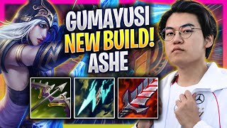 GUMAYUSI TRIES NEW ASHE BUILD IN NEW SEASON! - T1 Gumayusi Plays Ashe ADC vs Ziggs! | Season 2025