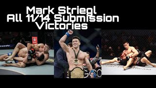 MARK STRIEGL : ALL 11 SUBMISSION OF 14 SUBMISSION VICTORIES