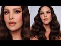 Warm Caramel Tonal Makeup With Candice Huffine | Hung Vanngo