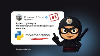 Python Refactoring Word Count To Log Analyzer #designpatterns #python