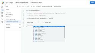 Google Apps Script Course #30: Add & Remove Rows and Columns