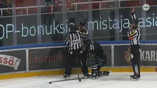 Nick Ritchiellä pimenee täysin - TPS - Kärpät 28.12.2023