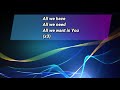 Jesus there's no one like You (Prayers of the Saints) with Lyrics and Prompts/Cues