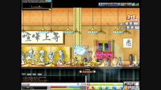 Maplestory (GMS) delaran VS Bodyguard A, B and Grandpa boss