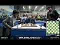 Gukesh Accidently Repeats 3 Times in WINNING Position against Pragg In Tata Steel 2024