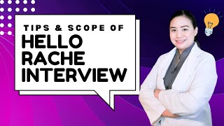 How to PASS your HELLO RACHE Interview | TIPS \u0026 TRICKS | UPDATED SCOPE 2025 | PAULA C