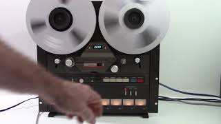 Tascam 38 Demonstration video