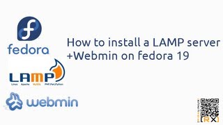 How to install a LAMP server on fedora 19 - Mysql(MariaDB) , PHP and Apache + Webmin [HD]