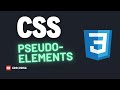 Pseudo-elements Classes in CSS