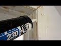 close the gaps and seal with precision dynaflex 230 dap sealant for doors and windows demo