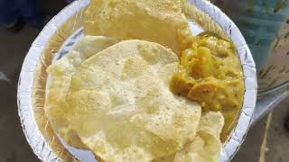 Madinaguda/Miyapur Poori ఇక్కడ పూరి కూర Super ఉంటది #poori #morningtiffins #poori #madinagudapooori