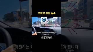 운전초보의 흔한 실수 (회전교차로)