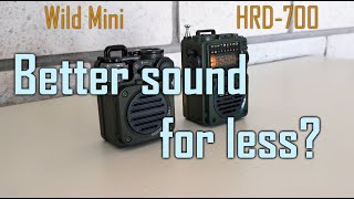 Muzen Wild Mini vs HRD-700 | Sound comparison