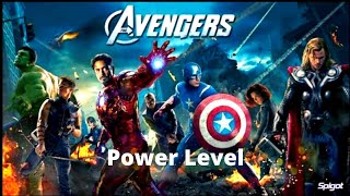 Avengers 2012 Power Level