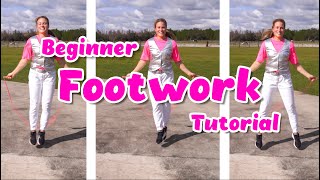 Jump Rope Footwork Skills! | Beginner Tutorial