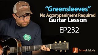 Greensleeves Guitar Lesson - \