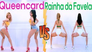 🔴Dance on Queen card v/s Rainha Da Favela ❗ dancing in viral songs 🤩#damce#dancevsdance #challenge