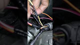 I got it to fix the speedometer sensor wire color code position to the socket