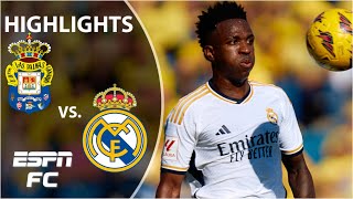 👀 LATE SHOW! 🚨 Las Palmas vs. Real Madrid | LALIGA Highlights | ESPN FC
