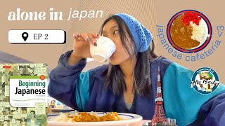 A DAY AS AN EXCHANGE STUDENT IN TOKYO I Alone in Japan Ep.2 🍙