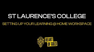 Setting up your Learning@Home workspace