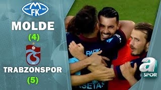 Molde (4) 1-1 (5) Trabzonspor GENİŞ ÖZET (UEFA Konferans Ligi 3. Ön Eleme Turu Rövanş Maçı)