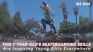 This 7-Year-Old’s Skateboarding Skills Are Inspiring Young Girls Everywhere