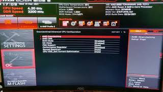 Enable virtualization SVM Mode  MSI B550 Tomahawk BIOS AMD Ryzen