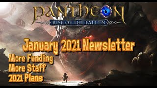 Pantheon Rise of the Fallen MMO January 2021 Newsletter Update