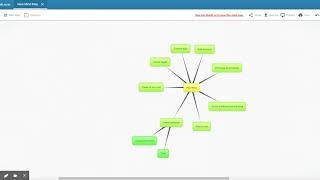 Student guide to using Bubble.us for mind maps
