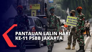 Hari ke-11 PSBB, Lalu lintas Jakarta Masih Ramai