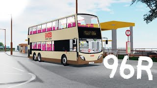 (epic trash drive)Roblox Sai Kung 96R (黃石碼頭→鑽石山站)