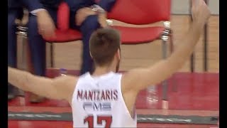 Olympiacos broke the record with most three pointers in EuroLeague playoffs games