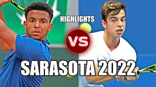 Arthur Fils vs Adrian Andreev SARASOTA Q 2022 Highlights