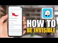 How To Be Invisible On Waze (Tutorial 2026)